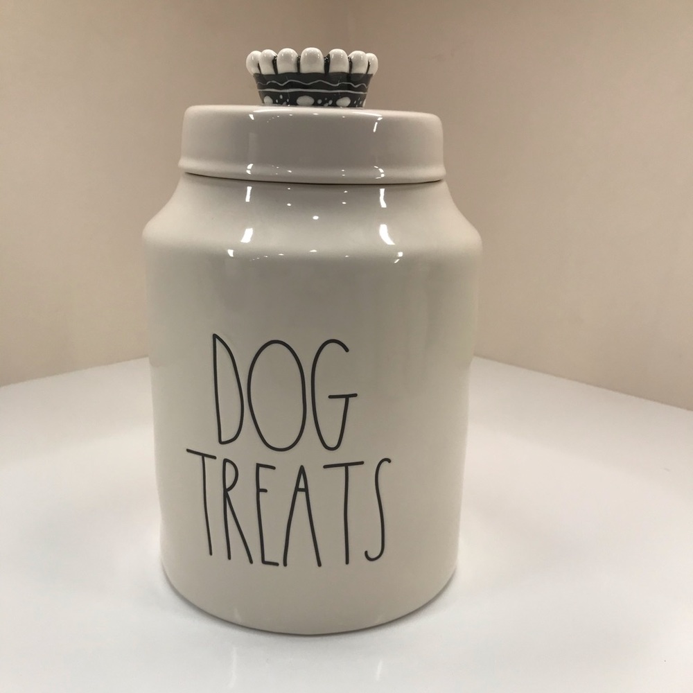 Rae Dunn Dog Treats Canister Jar